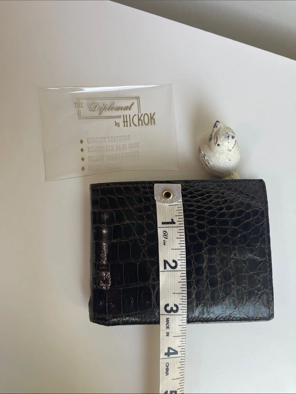 Hickok 1966 Vintage Alligator Wallet